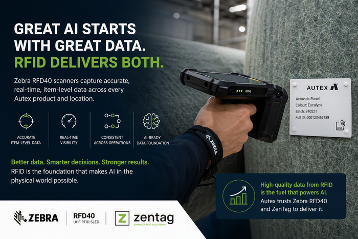Physical AI is only as good as the data behind it — and that’s where RFID comes in.